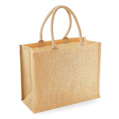 Mini Jute Shimmer Bag