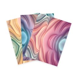 Vinylfolie Pastell Waves alle