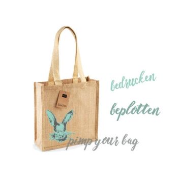 Jute Compact Shopper